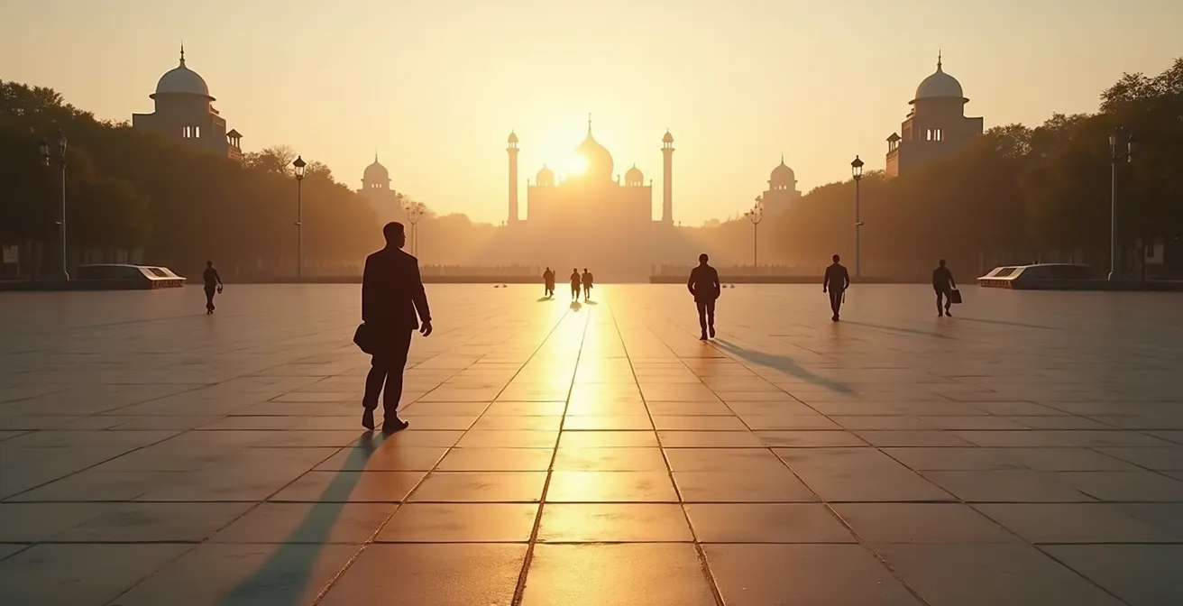 Représentation visuelle des différents niveaux de règles d'engagement militaires en contexte civil