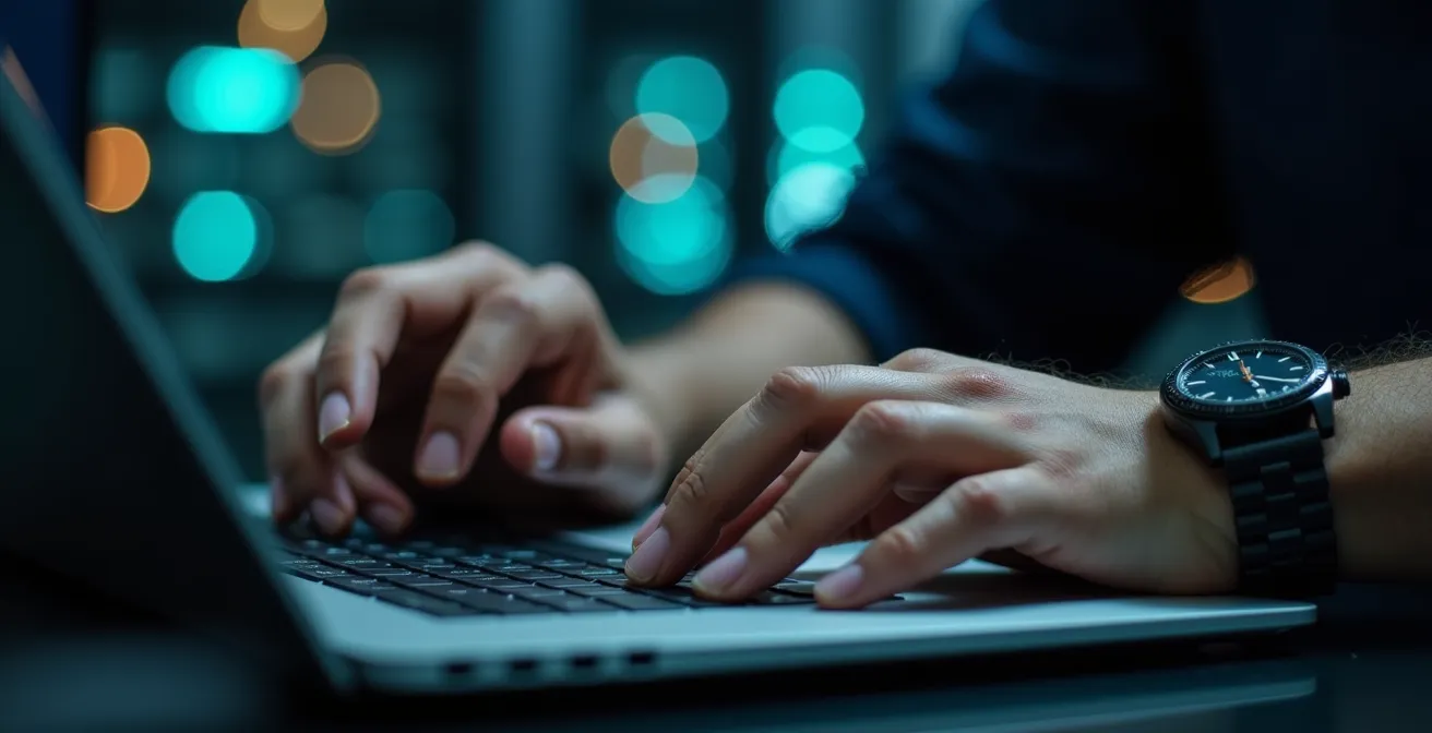 Ingénieur en cybersécurité formant des réservistes sur des systèmes de défense